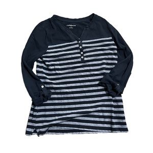 Black stripe long sleeve